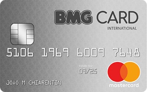 Cartão bmg mastercard internacional