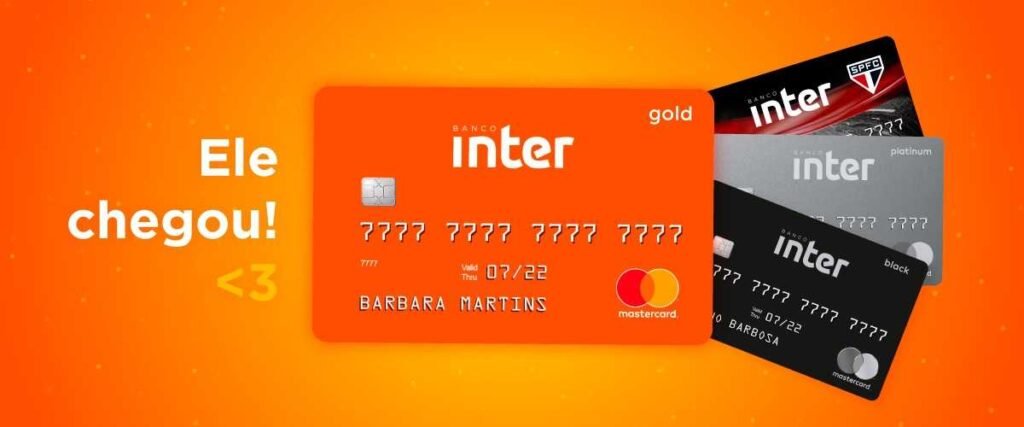 Cartão de crédito inter mastercard