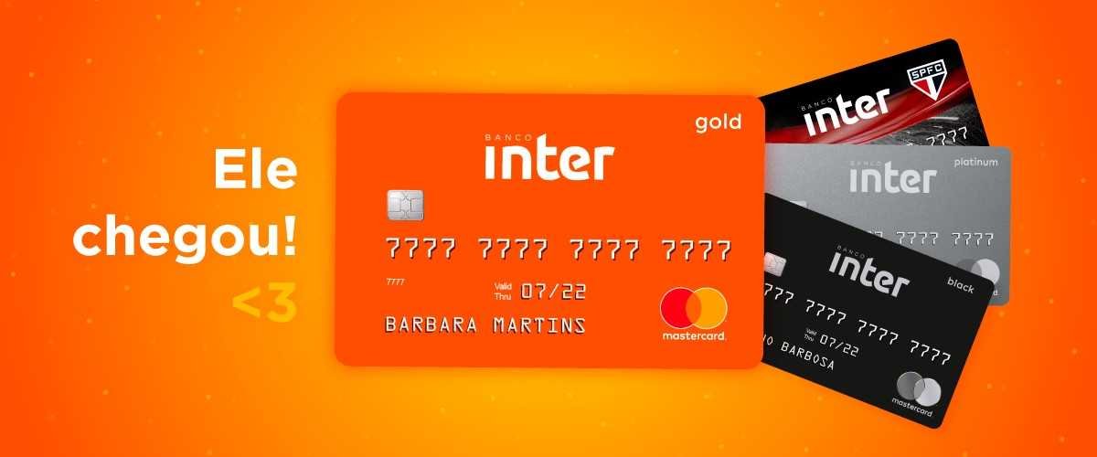 Cartão de crédito inter mastercard