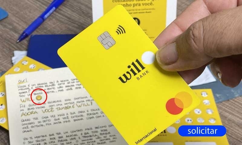 Cartão Will Bank sem anuidade e com benefícios, veja como solicitar em 2022 s
